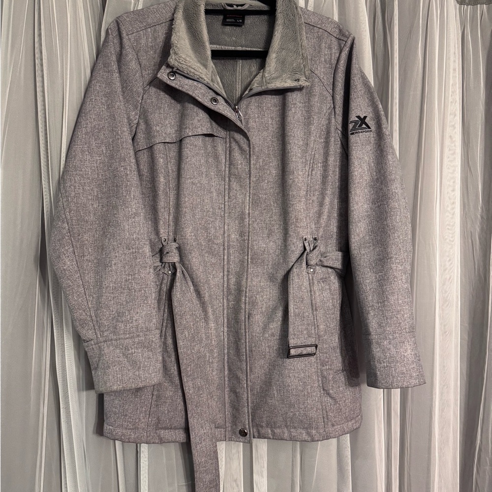 ZeroXposur Gray Fleece Jacket
